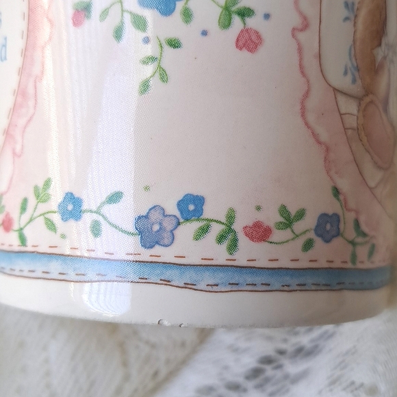 Cherished Teddies 90s Bear Coffee Mug A Friend Always Knows When You Need A Hug - Picture 8 of 9